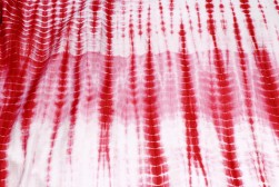  Red Tie&dye Real Silk Chanderi Fabrics in India