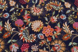  Navy Colour Georgette Embroidery Kashmiri Jaal Work  in India
