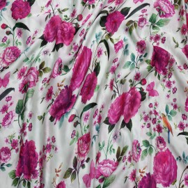  Satin Georgette Digital Print Fabrics in Srinagar