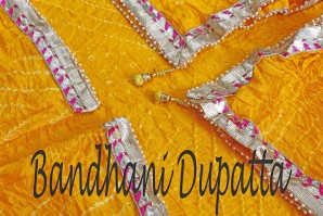  Bandhani dupatta in Srinagar