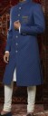 Nevy Blue Dupion Silk Quilted Fabric