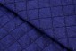 Nevy Blue Dupion Silk Quilted Fabric
