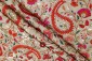 Golden Colour Georgette Embroidery Kashmiri Jaal Fabrics 