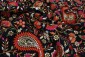 Black Colour Georgette Embroidery Kashmiri Jaal Fabrics