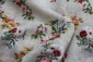 Off White Linen Printed Fabrics