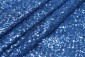 Sea Blue Colour Georgette Sequince Embroidery Fabrics