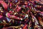  Wine Colour Georgette Embroidery Kashmiri Jaal Fabrics 