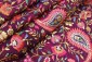  Wine Colour Georgette Embroidery Kashmiri Jaal Fabrics 