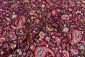  Wine Colour Georgette Embroidery Kashmiri Jaal Fabrics 
