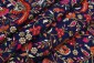 Blue Colour Georgette Embroidery Kashmiri Jaal Fabrics 