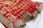 Yellow Red Tie & Dye Chiffon Dupatta