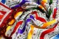 Multy White Colour Phulkari Kantha Work Dupatta