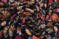 Navy Colour Georgette Embroidery Kashmiri Jaal Work 