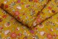 Mustard Colour Georgette Embroidery Kashmiri Jaal Work 