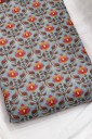 FIROZI COLOUR VISCOSE SOFT ORGANZA KASHMIRI EMBROIDERY JAAL