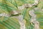 Green Colour Organza Laheriya Dupatta
